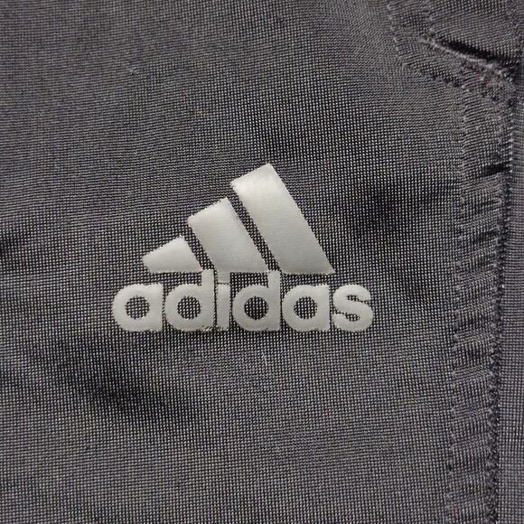 Adidas Primegreen Soccer Pants Men’s Large Black Gray Ankle Zip Athletic Track - Picture 2 of 6